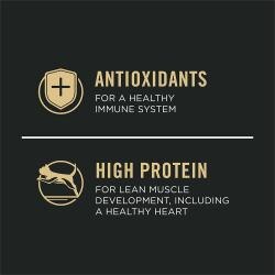 Antioxidantes que promueven un sistema inmunitario saludable, alto en proteínas para el desarrollo de la masa muscular magra, incluido un corazón saludable