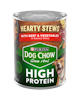Dog chow high protein hearty beef stew