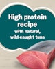 high protein recipe with natural, wild caught tuna