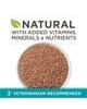 natural with added vitamins, minerals and nutrients