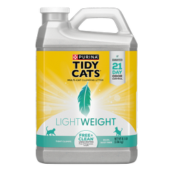 Purina Tidy Cats® Lightweight Free & Clean® Unscented Cat Litter Purina Tidy Cats® Lightweight Free & Clean® Unscented Cat Litter