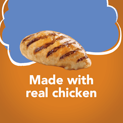 made with real chicken