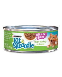 Kit & Kaboodle Bits and Bites with Turkey in Sauce Wet Cat Food