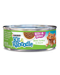 Kit & Kaboodle Bits and Bites with Turkey in Sauce Wet Cat Food