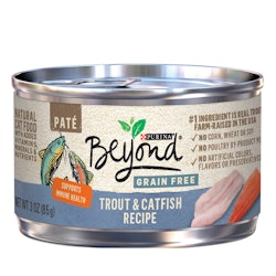 Beyond Grain Free Trout & Catfish Recipe Paté Wet Cat Food