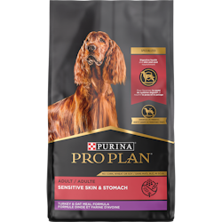 purina pro plan turkey and oatmeal dog food bag