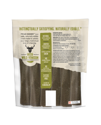 Back of venison dog treats