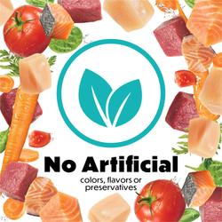 no artificial colors, flavors, preservative