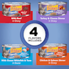 Friskies Shreds Wet Cat Food Variety Pack 40 Count 