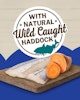 with natural wild caught haddock