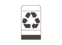 A recycle sign