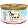 Alimento húmedo para gatitos Fancy Feast Gatito paté de festín de pescado blanco marino tierno