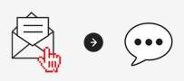 letter icon to comment icon