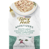 Purina Fancy Feast Appetizers Grain Free Wet Cat Food White Meat Chicken and Flaked Tuna Appetizer Cat Food Topper
