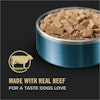 Made with real beef for a taste dogs love