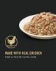 elaborado con carne real de pollo
