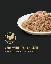 elaborado con carne real de pollo