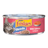 Alimento húmedo para gatos en tiras Friskies de salmón en salsa