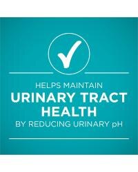 helps maintain urinary tract health by reducing urinary pH