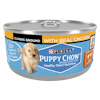 Puppy Chow Wet Canned Puppy Dog Food with Real Chicken