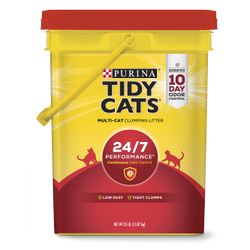 Balde de arena aglomerante Tidy Cats 24/7