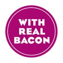 Ícono de Moist & Meaty con tocino real