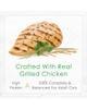 crafted with real grilled chicken and rice