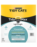 Parte trasera del paquete de arena ligera sin perfume para gatos Tidy Cats TidyMax