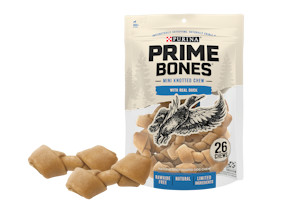 Prime Bones Mini Knotted Chews package