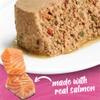 made with real salmon