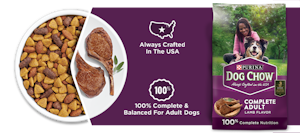 Always crafted in the USA, 100 percent complete and balanced for adult dogs