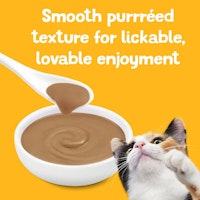 smooth pured texture for lickable, lovable enjoyment
