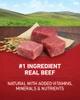 El ingrediente principal es la carne real de res