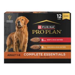 Pro-plan-complete-essentials-wet-dog-food-variety-pack-12-count-beef-and-rice-and-chicken-and-rice