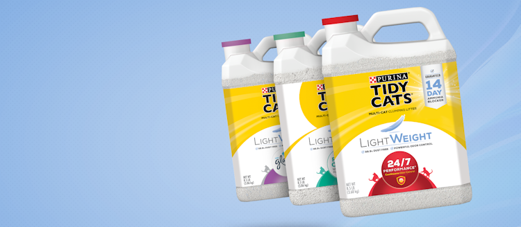 Tidy Cats Lightweight cat litter products