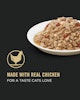 made with real chicken