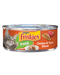 Friskies Paté Chicken & Tuna Dinner Wet Cat Food