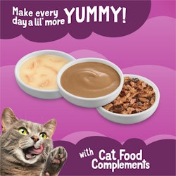 Make every day a lil’ more yummy with Cat Food Complements