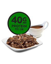 forty grams of protein per can