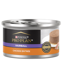 Purina Pro Plan Hairball Chicken Entrée Classic Wet Cat Food