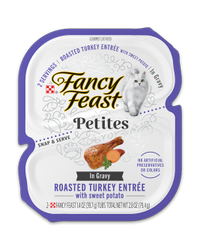 Petites Roasted Turkey Entree with Sweet Potato in Gravy