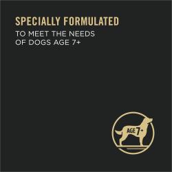 specially formulated to meet the needs of dogs age 7+