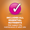 includes all essential nutrients for adult cats