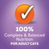 100% complete and balanced nutrition for adult cats