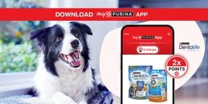 earn double points on DentaLife purchases in the myPurina app