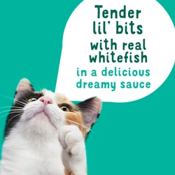 Trocitos tiernos con carne real de pescado blanco
