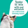 Trocitos tiernos con carne real de pescado blanco