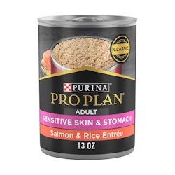 Purina Pro Plan Sensitive Skin and Stomach Wet Dog Food Pate Salmon and Rice Entree