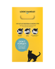 Lado izquierdo del paquete de arena ligera sin perfume para gatos Tidy Cats TidyMax