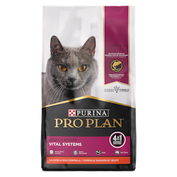 Purina Pro Plan Vital Systems Salmon & Egg Formula 4-in-1 Adult Dry Cat Food